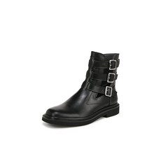Franco Sarto 여성용 어반 앵클 부츠 블랙.