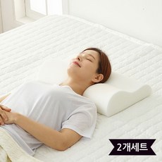 리브맘 빨아쓰는 메모리폼 경추베개 2개세트, 01.그레이, 2개