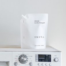 생활공작소 세탁세제 리필 그린플로럴향