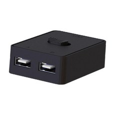 USB 프린터 공유 장치 주변 장치 스위처 박스 컴퓨터 PC용 1 in 2 또는 2 in 1 Out 양방향 USB 스위처 선택기, USB2.0, 6.2cmx4.3cmx2cm, ABS - comusb2.0선택기