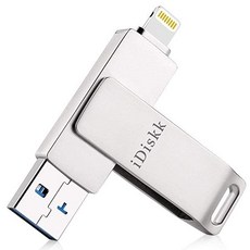 [미국] 561210 iDiskk [Apple Mfi Certified] 128GB USB Flash Drive Photo Stick for iPhone 12 11 Pro XR X