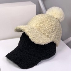 뽀글이방울모자