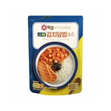 CJ 백설 스팸김치 덮밥소스 130g, 15개