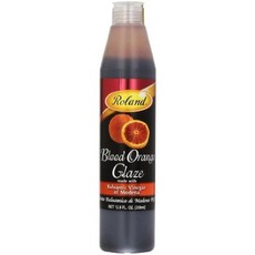 Roland Foods Balsamic Glaze Blood Orange 12.9 Ounce 롤랜드 푸드 발사믹 글레이즈 블러드 오렌지 12.9온스, 1개