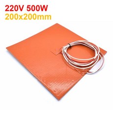 자동차 엔진 오일 탱크 가열 매트 실리콘 방수 가열 패드 자동차 엔진 오일 탱크 가열 패드 220V 750W 500W, 1개, 없음