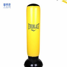 블루몬 복싱 에버라스트 파워타워 밥백(옐로우) 홈트레이닝 펀치백