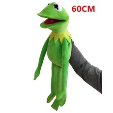 체인소맨 덴지 포치타 봉제 대형 애착 인형 굿즈 어린이용 커밋 개구리 세서미 스트리트 머펫 쇼 생일 크리스마스 40cm, [02] 60cm hand puppet