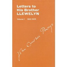 Letters to His Brother Llewlyn: Volume 1: 1902-1925 Paperback, Colgate University Press, English, 9780912568065
