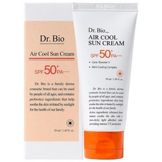 닥터바이오 에어쿨 무기자차 선크림, 50ml, 1개
