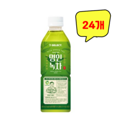 (무료배송) 명인 녹차 500ml x 24개