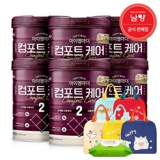  뉴 아이엠마더 컴포트케어 분유 2단계 / 배앓이분유 800g 6개  상품 이미지