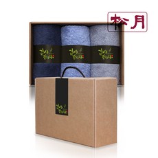 송월타올 40수 항균타올 코마사 180g x 3p 수건선물세트 돌 환갑 칠순 팔순 회사 교회 어린이집 유치원 학교 기업 행사 조문 개업 결혼 호텔 답례품, A세트 (네이비+스카이+라이트그레이)