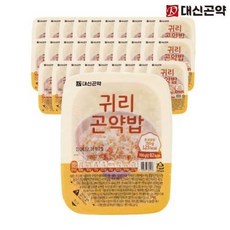 대신곤약 귀리곤약밥 150g x 30개, 1세트