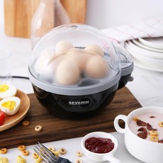 가정용 미니 계란찜기 휴대용 자동 지능 추천XD2122, 블랙