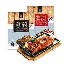 한입 직화장어구이 10팩(순한맛X5+매운맛X5), 한입직화장어구이10팩