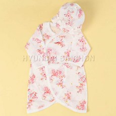 [현대백화점][에뜨와] (07O376745C) 플뢰르배내가운로라모세트 출산 신생 백일 돌선물, 없음