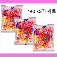 일본 킨조 과일 믹스 젤리 190g x 3개