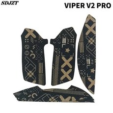 바이퍼얼티메이트 무선 마우스 그립 테이프 스케이트 수제 미끄럼 방지 땀 Razer Viper Ultimate DeathAdder V2 PRO 미니 1 개, 없음, 9.Viper V2 Pro