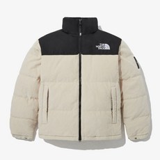 [국내정식매장] 노스페이스 패딩 The North Face CORDUROY NUPTSE DOWN JACKET - CREAM