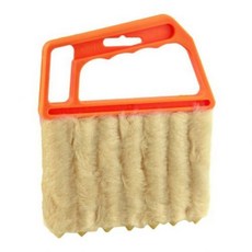 [해외] Microfibre 베네 치안 블라인드 블레이드 클리너 윈도우 컨디셔너 더 스터 브러시 클린 클리닝 브러시 Produtos Para Limpeza De Casa, 주황색