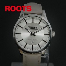 티에스컴즈 ROOTS 루츠 R9002 D 손목시계 남성가죽시계