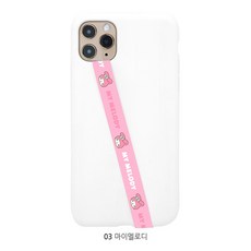 산리오 캐릭터즈 핸드폰 스트랩 (폰루프), 1개, 마이멜로디