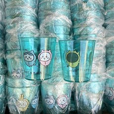 미니어처 랜덤박스 가챠 파우치 먼작귀 인형 귀여운 미니소 치카와 머그잔 우사기 애니메이션 물컵 소녀 하트 세라믹 컵 생일 축제 선물, [03] 3