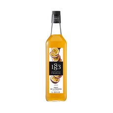 fm)1883 패션프룻시럽 1000ml 카페 업소용 식자재 시럽 파우더, 1개