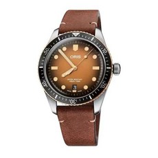 2024 오리스 다이버 남성용 시계 자동 쿼츠 섬세한 3 핸드 다이얼 40mm 패션 캐주얼 그린 블랙 야광 벨트