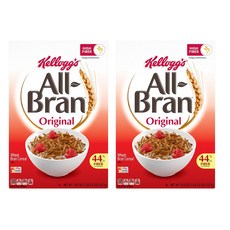 Kelloggs All Bran 미국 켈로그 올브란 오리지널 시리얼 527g 2팩, 1개