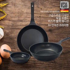 인덕션 계란 미니 스텐 팬 에그 계란 말이*/]|]|]주방 용품 취사 도구 프라이팬 프라이팬세트비스카#블랙에디션#IHF-2028W28#프라이팬#3종세트PLb_신규ww*a▶q5341, COUPANG_ITME :  본상품ai1i