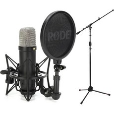 Rode NT1 Signature Series Condenser Microphone with Stand Black, Rode NT1 Signature Series Cond