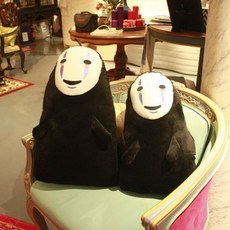 가오나시 애착인형 센과 치히로 쿠션 필로우 50cm, 가오나시-50cm