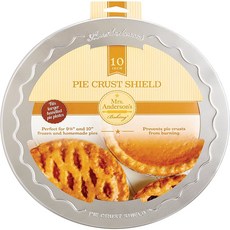 Pie Crust Shield 10" Mrs. Anderson’s Baking Pie Crust Protector Shield Fits 9.5-Inch and 10-Inch, 1개
