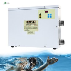 수영장 히터 온수기 풀장 대형 야외 애견 호텔 제주, 11KW 380V