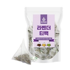 오허브 라벤더 티백 라벤더차 100개 라벤다 라벤더티 허브차 허브티 삼각티백차, 100개입, 1개, 100g