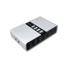 NETmate 7.1채널 USB2.0 사운드 박스(S/PDIF)/M-330