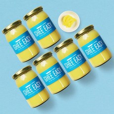 브이플랜 네덜란드 유기농 기 버터 무염 Ghee 1470g 베이킹재료 스테이크, 6개, 245g