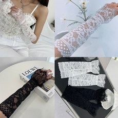 망사레이스팔워머