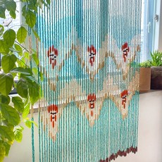 목각구슬문발블루나무