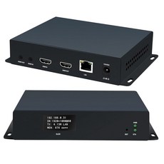 비디오 인코더 /264 RTSP FLV 멀티캐스트 /RTMPS GB28181 HLS HDMI 페이스북 265 264 루프아웃 HTTP IPTV 울트라 라이브용 미니 포함 HDMI에, 7 H.265 HDMI OLED encoder