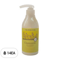 더허브스토리 캐모마일 헤어컨디셔너 꽃향, 500ml, 14개