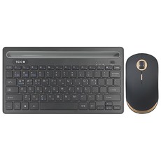 TGIC TGC-BK150 + BT102 키보드 마우스 세트 (그레이 골드)