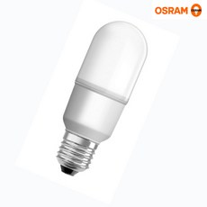 오스람 LED 10W 스틱램프 E26 전구색 2700K, 전구색 2700K(노란빛)