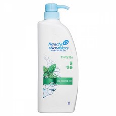헤드앤숄더 쿨멘솔린스 850ml 오피스디포 사무용품 헤, 1개