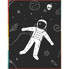 Alien Coloring Book: 50 Creative And Unique Alien Coloring Pages With Quotes To Color In On Every Ot... Paperback, Independently Published