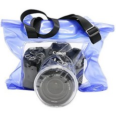 IDS DSLR SLR 카메라 방수 가방 캐논 니콘 등을위한 수중 하우징 케이스 파우치 가방 (블루) PROD17303818, 상세 설명 참조0, 상세 설명 참조0