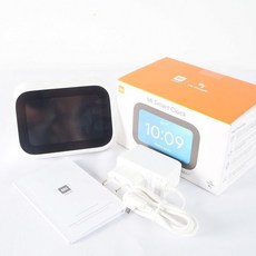 Ai스피커 인공지능 스마트 스피커 시계 글로벌 버전 터치 스크린 블루투스 알람 시계, 글로벌 스탠다드