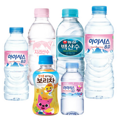 없음 미니생수 미네랄워터 물 핑크퐁 루이보스보리차, 20개, 230ml