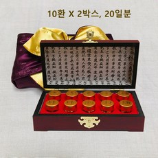 침향 침향환 침향단 침향원 침향공진단 공진당 황제 황실 보약 홍삼 녹용 마카 비수리 동충하초 한약재 원기 기력 피로 회복 뇌 혈관 폐 건강 베트남, 2박스, 10환